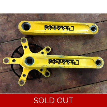 RaceFace I-Beam DH Crankset 170mm Yellow